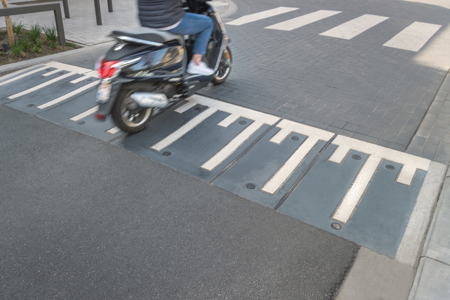 Ralentissement de vitesse au centre Wilrijk