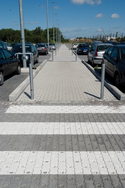 Parking de la gare de Gembloux