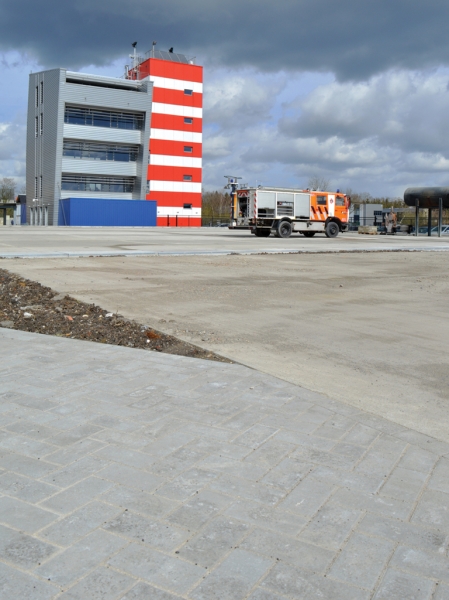 Terrain d'entraînement des pompiers PLOT Genk