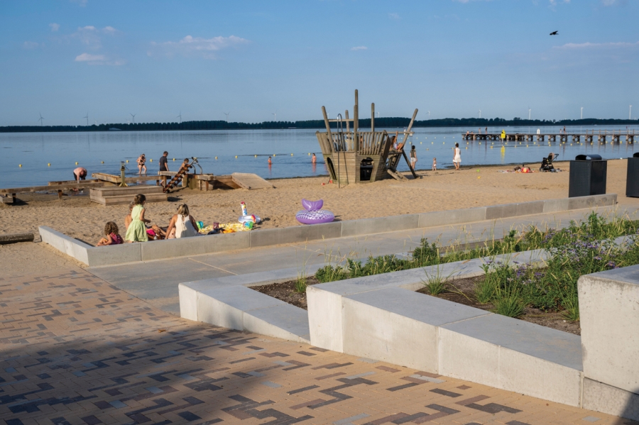 Réaménagement zone cotière Zomerkade Huizen (Pays-Bas)