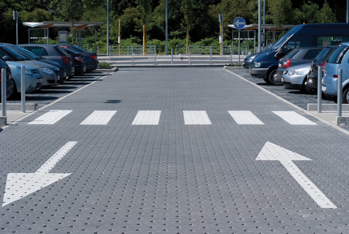 Parking de la gare de Gembloux