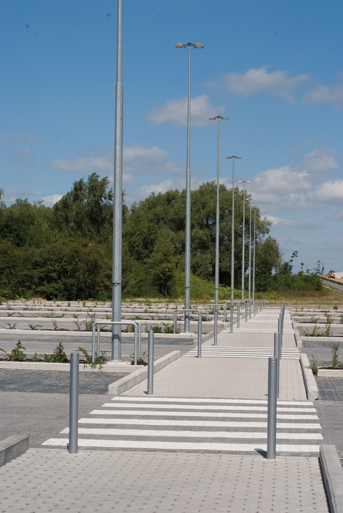 Parking de la gare de Gembloux