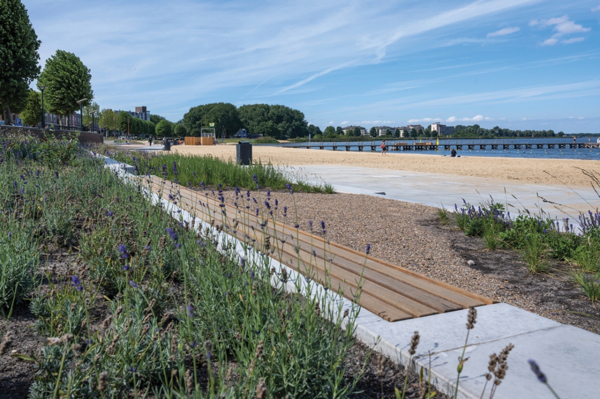 Réaménagement zone cotière Zomerkade Huizen (Pays-Bas)