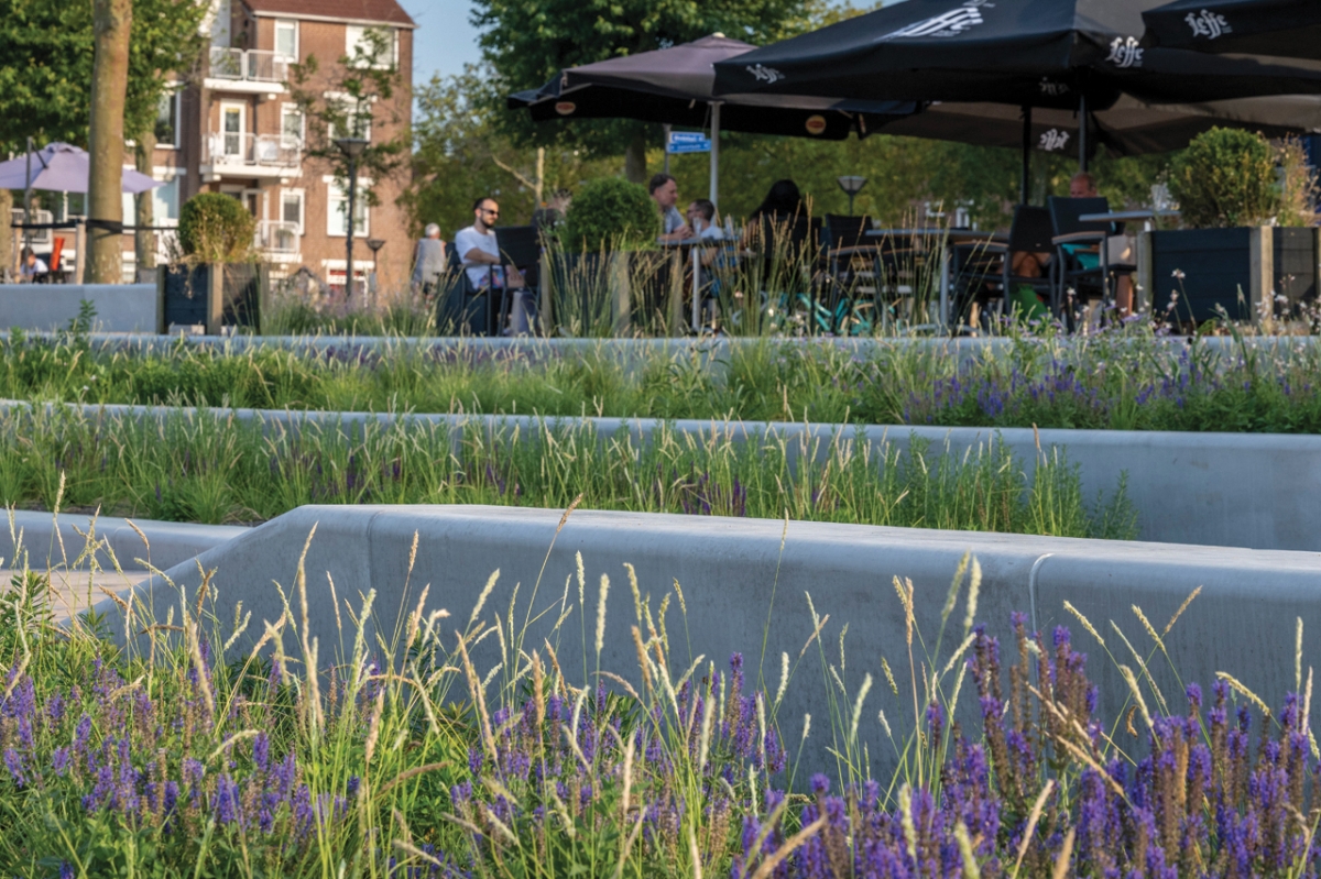 Réaménagement zone cotière Zomerkade Huizen (Pays-Bas)