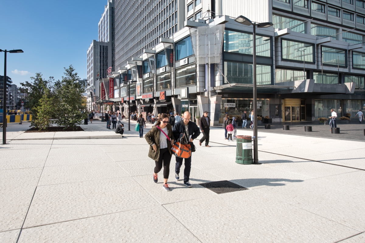 Boulevard Place Rogier Bruxelles