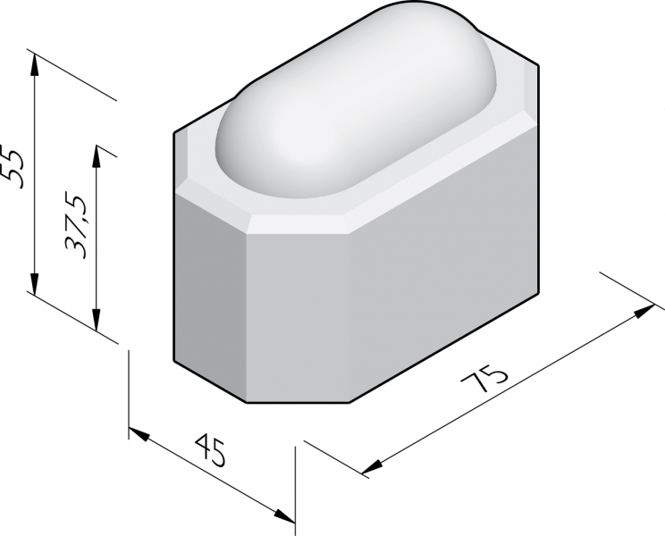 Blocs Jumbo classiques 45x55