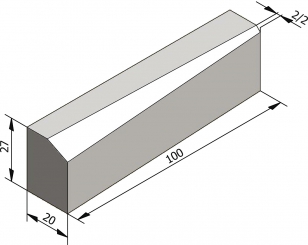 Bordures de transition à Type IC2