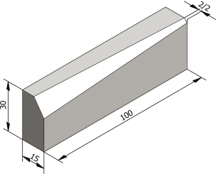 Bordures de transition à Type IC2