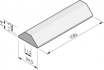 Bordures de séparation 11,5/34,5x14