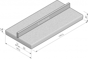 Dalle de plancher Green & Protect Infill Barrier