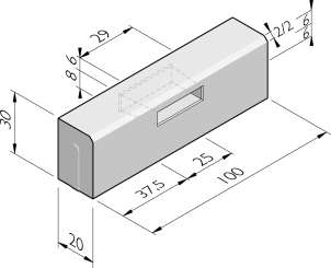 Bordures avec drainage