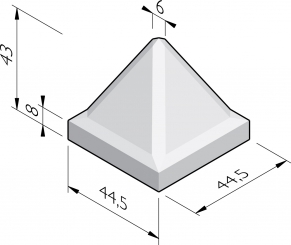 Blocs piramide 45