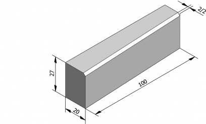 Bordures de transition à Type IC2