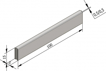 15x5 0,5/0,5 Type ID5