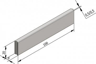 20x6 0,5/0,5 Type ID4