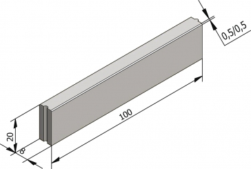 20x8 0,5/0,5 Type ID9