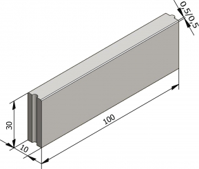 30x10 0,5/0,5 Type ID1