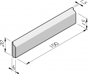 20x6/1,5 Type Inviso